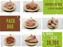 PACK DUO PAVOS ECOLOGICOS CRIADOS EN LIBERTAD